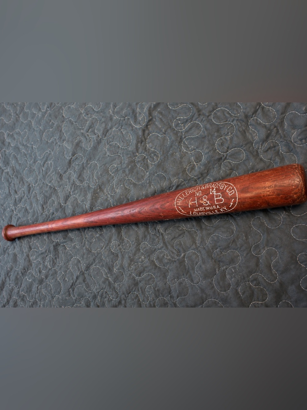 🏆 Hillerich Bradsby Co. Louisville Slugger Baseball Bat Ted Williams 14 Safe Hit